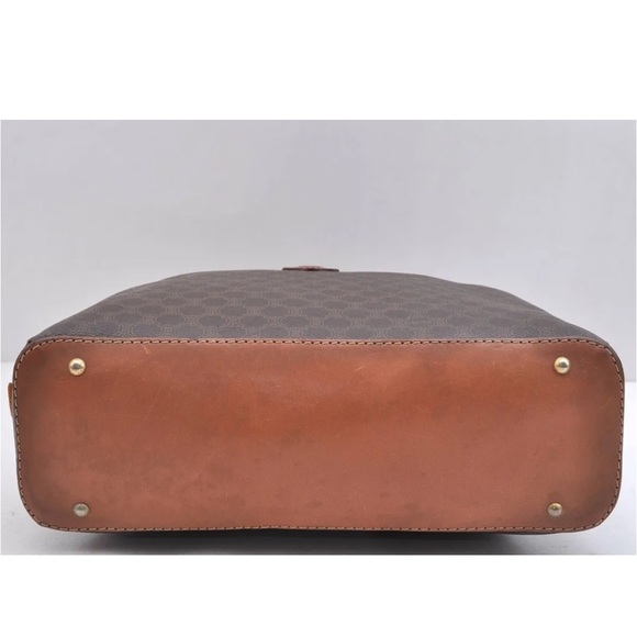 CELINE MACADAM PATTERN SATCHEL BAG with COA - Picture 6 of 9